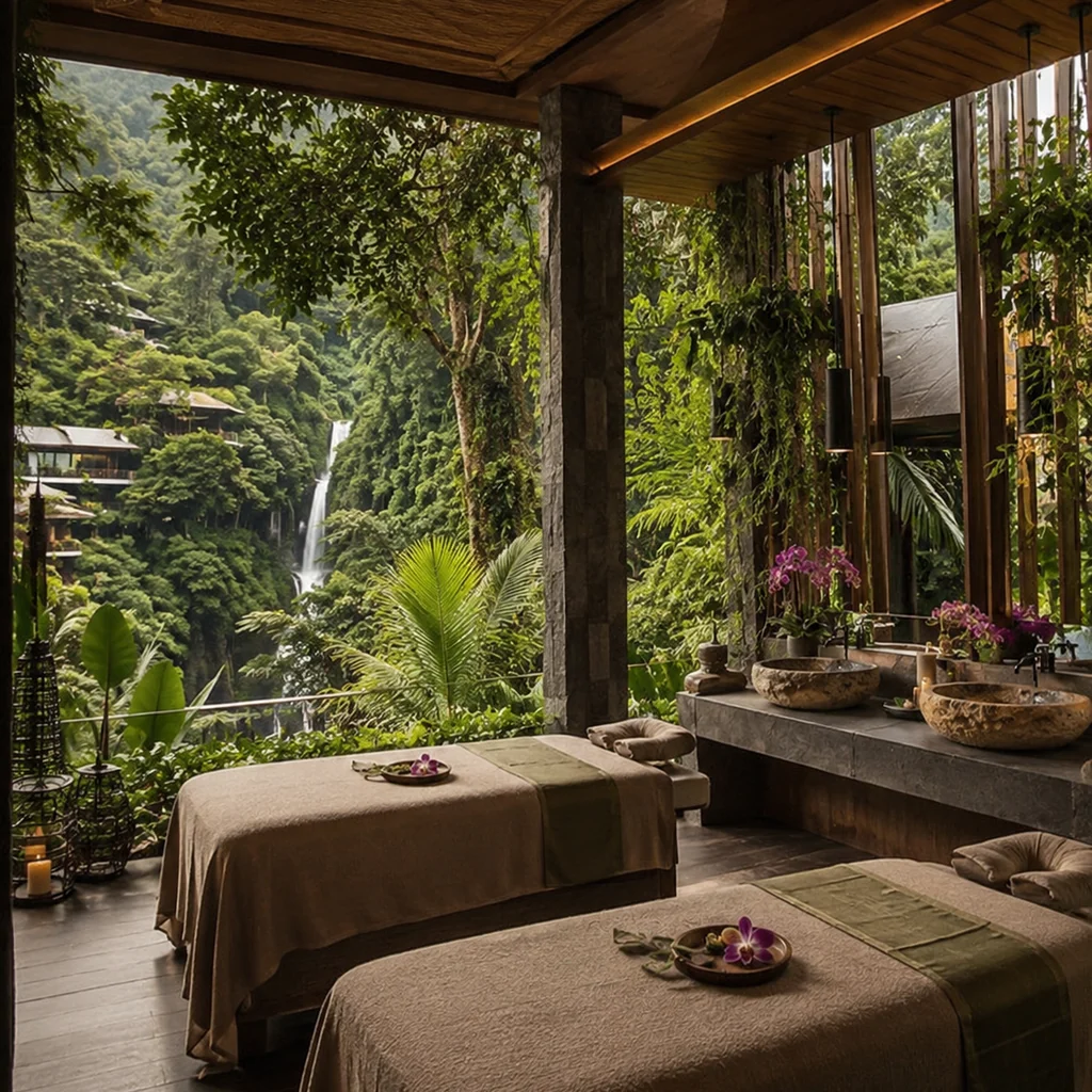 Private Malaysian jungle villa with orchid gardens